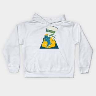 Retro Wave Nefertiti and The Stars Kids Hoodie